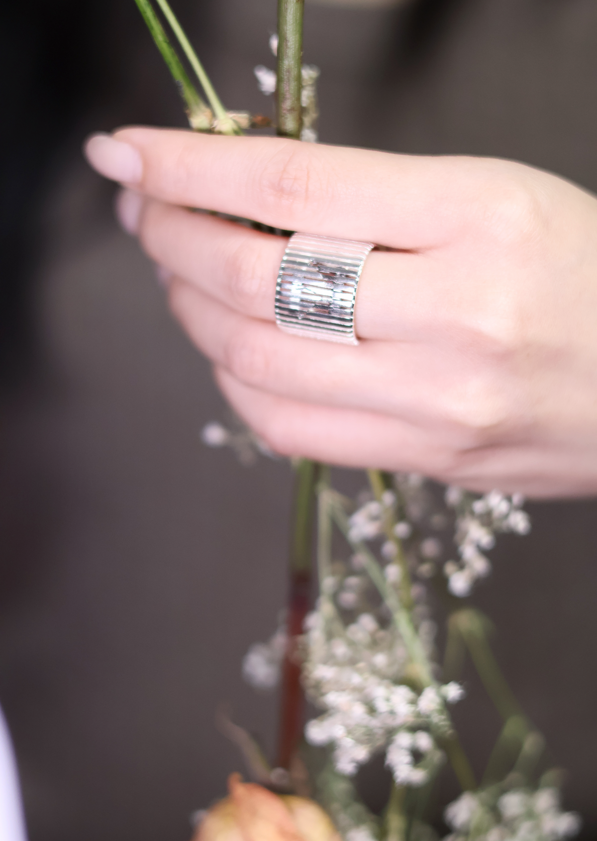 Rhythm II Sterling Silver Ring