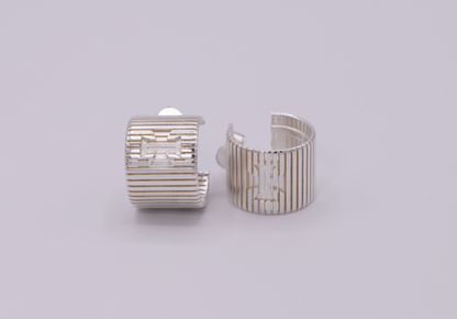 Rhythm Sterling Silver Stud Earrings
