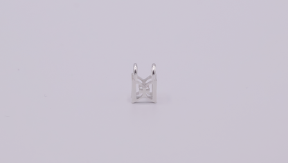 Trace Sterling Silver Clip-on Earring
