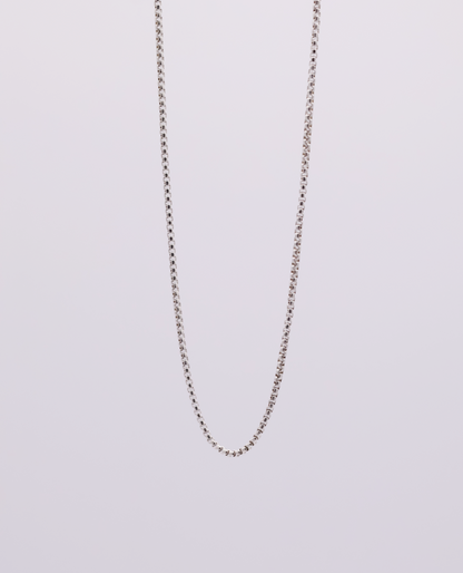 Rope Chain Sterling Silver Necklace