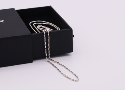 Rope Chain Sterling Silver Necklace