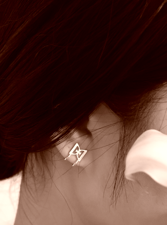 Trace Sterling Silver Clip-on Earring