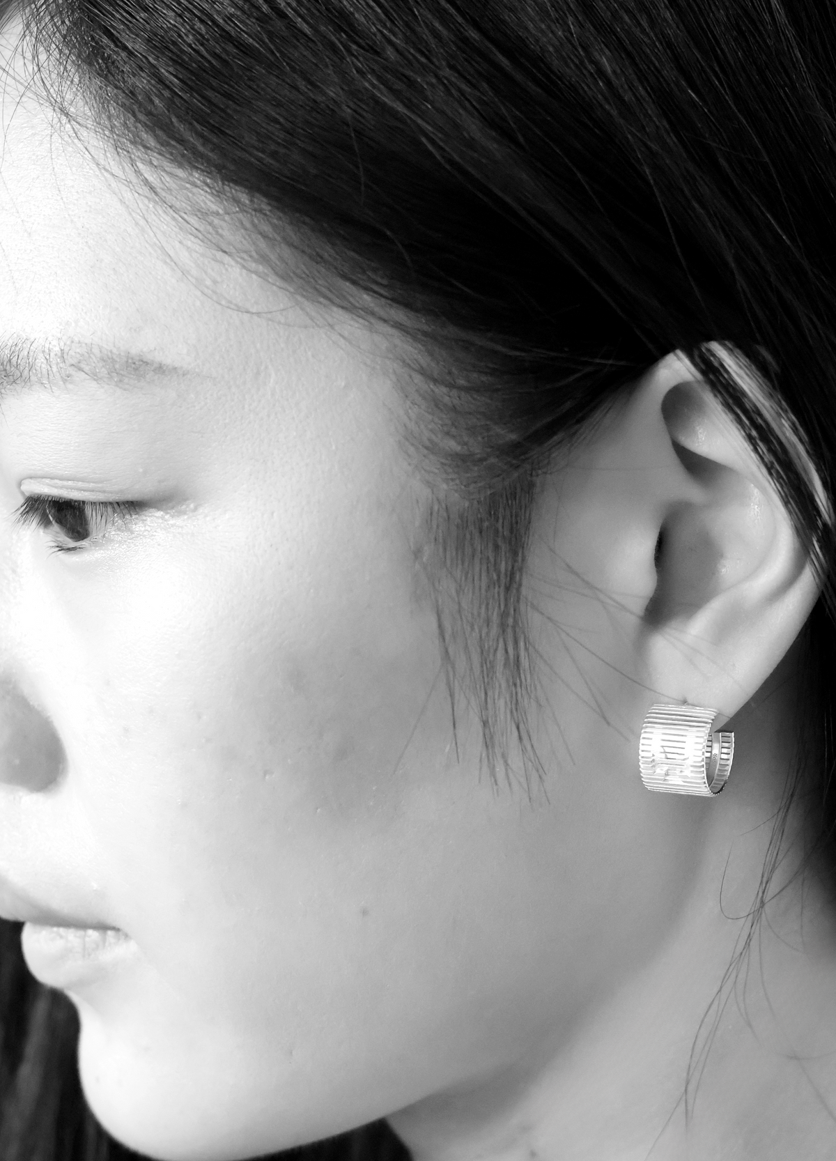 Rhythm Sterling Silver Stud Earrings
