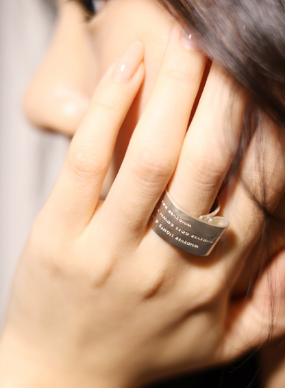 Borges Sterling Silver Ring