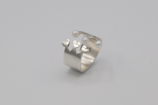 Clara Sterling Silver Ring