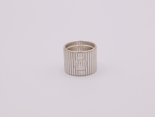 Rhythm Sterling Silver Ring