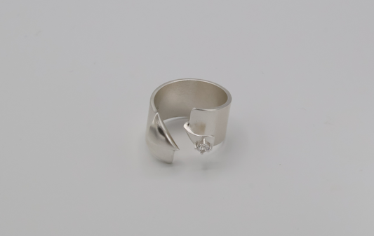 Preface Sterling Silver Ring