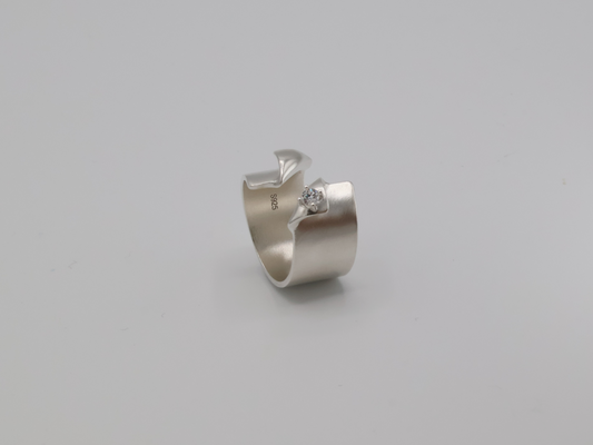 Preface Sterling Silver Ring