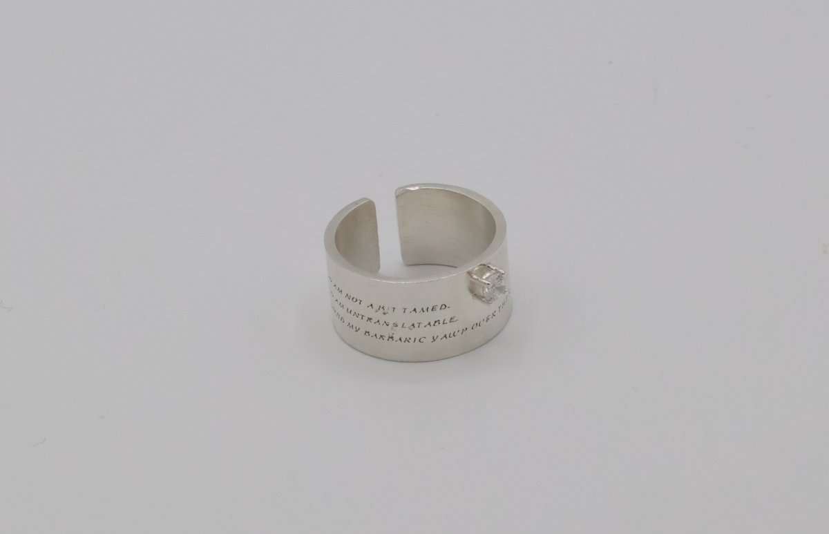 Whitman Sterling Silver Ring