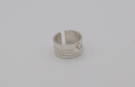 Whitman Sterling Silver Ring